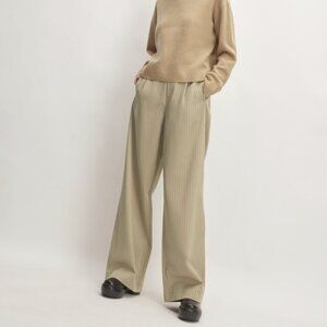 Everlane The TENCEL pant Cornstalk / Black